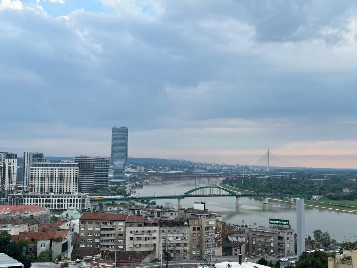 Central Sky View Apartment Belgrad Exterior foto